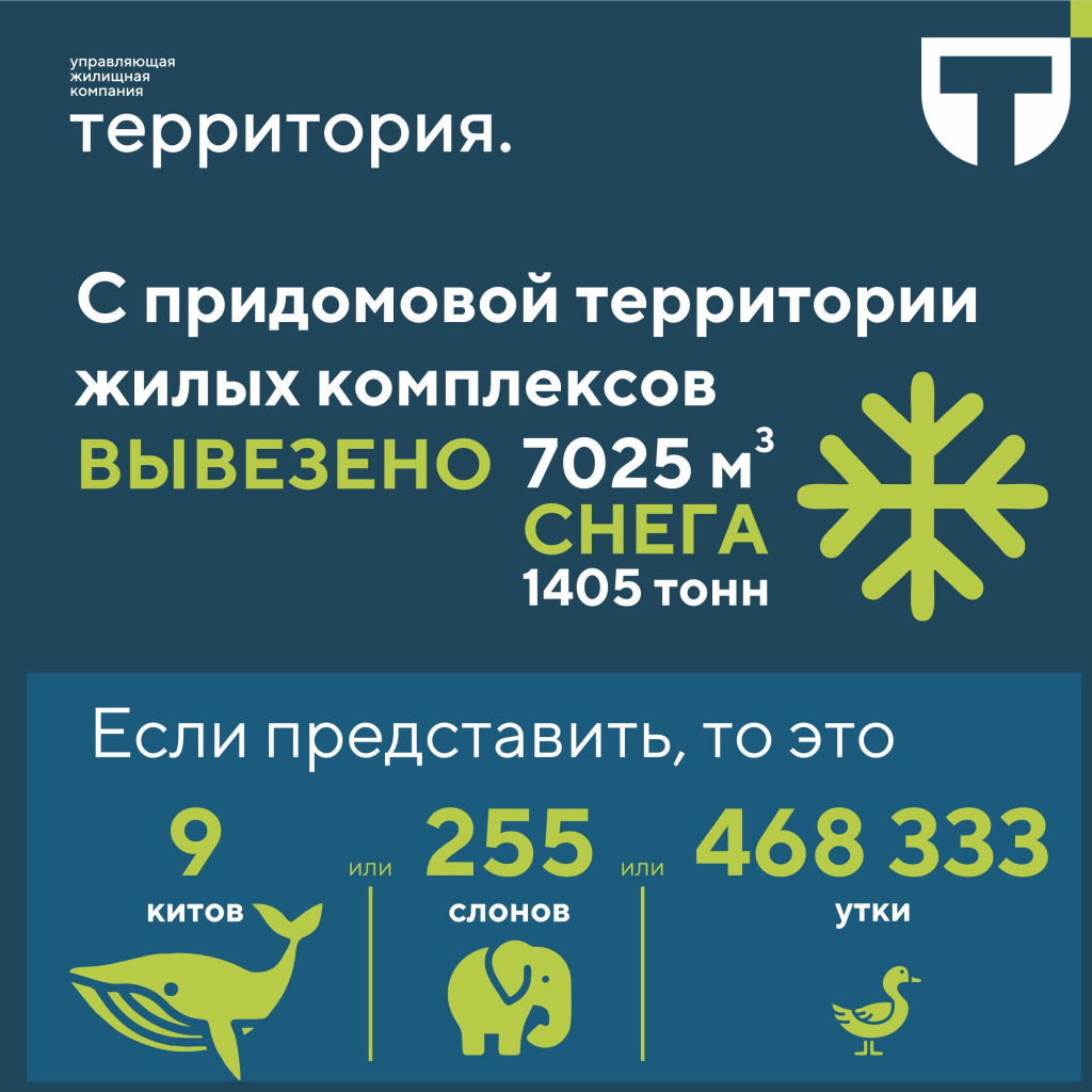 Дайджест последних событий Территорий. Инфографика